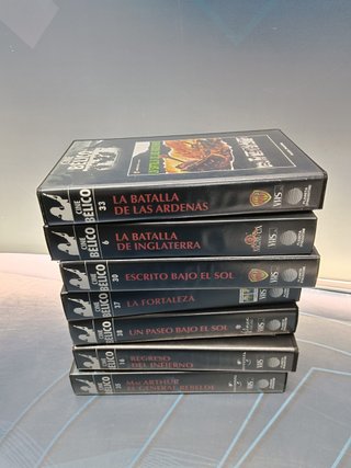 PELÍCULAS VHS , 7 películas bélicas, cine bélico