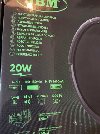 Robot Aspirador JBM