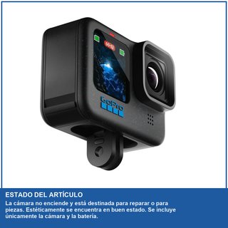 - GoPro HERO12 Black cámara acción resistente