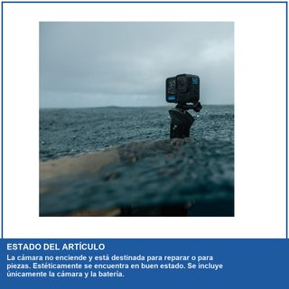 - GoPro HERO12 Black cámara acción resistente