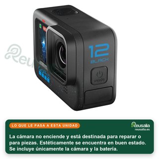 - GoPro HERO12 Black cámara acción resistente