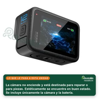 - GoPro HERO12 Black cámara acción resistente