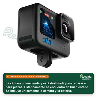 - GoPro HERO12 Black cámara acción resistente