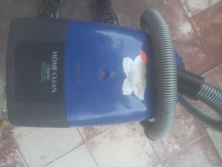 Aspiradora Potente Azul y Negra