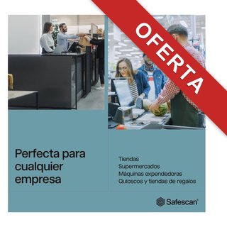 Safescan 1250 contadora y clasificadora monedas