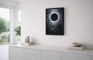 Cuadro Luna Iluminado