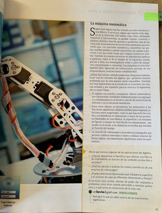 Libro matemáticas 1 Bachillerato