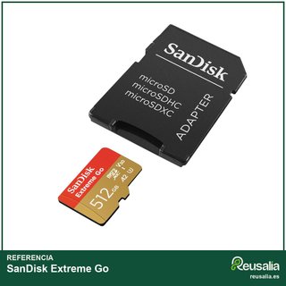 SanDisk Extreme Go 512GB microSD alta velocidad