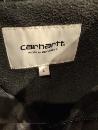 Chaqueta Carhartt Negra Reflectante