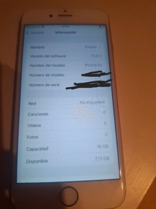 iPhone 6s 16GB Dorado