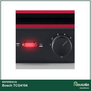 Bosch TCG4104 grill eléctrico rápido cocina