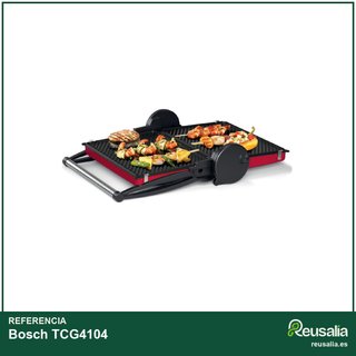 Bosch TCG4104 grill eléctrico rápido cocina