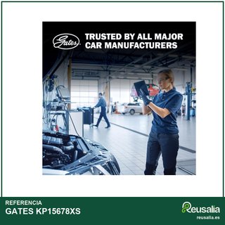 GATES KP15678XS bomba agua y kit distribución