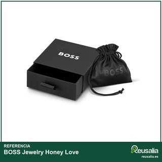 BOSS Pulsera Honey Love acero oro