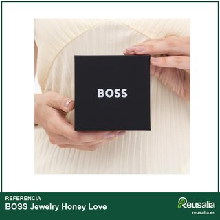 BOSS Pulsera Honey Love acero oro