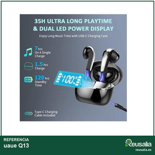 Auriculares inalámbricos bluetooth deportivos