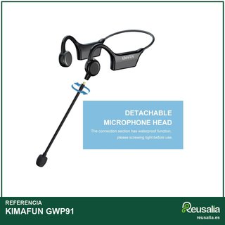 KIMAFUN micrófono inalámbrico fitness GWP91