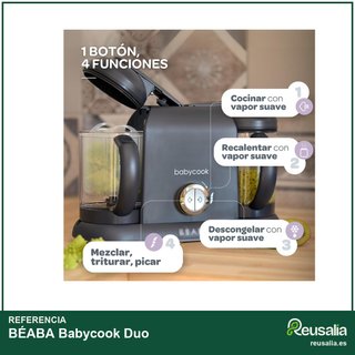 BÉABA robot de cocina 1100 ml cuece y tritura