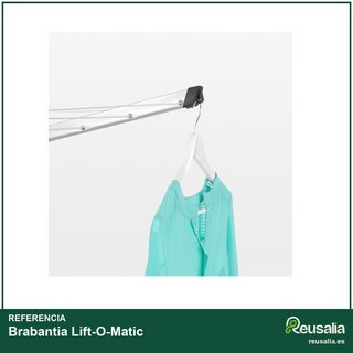 Brabantia Lift-O-Matic tendedero ajustable con