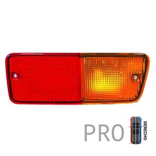 Piloto Parag.Trasero Sin Portalámparas Ambar Rojo - Derecho - Nissan PATROL (1988-1997)