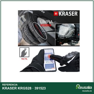 KRASER KRGS28 guantes moto calefactables invierno