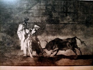 Grabado Goya Tauromaquia Antiguo