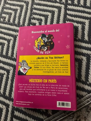Libro de lectura, Tea Stilton - Misterio en París
