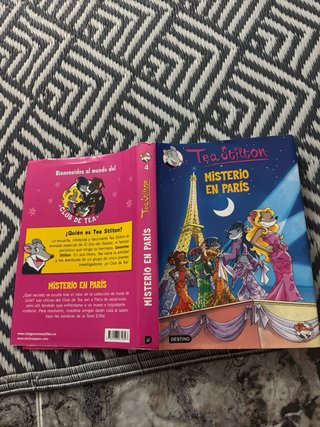 Libro de lectura, Tea Stilton - Misterio en París