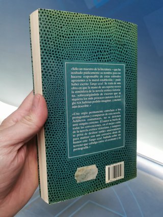 libro, literatura erótica, Tango azul, anónimo