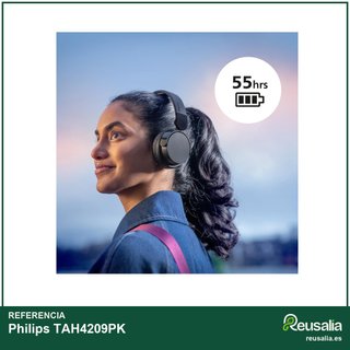 Philips TAH4209PK auriculares bluetooth ligeros