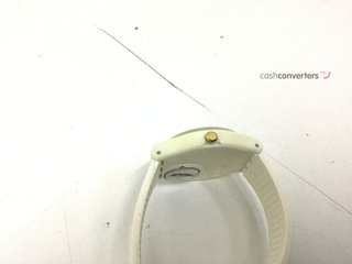 reloj pulsera unisex swatch white