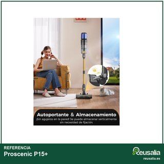 Proscenic P15+ aspiradora escoba potente sin cable