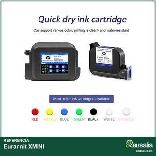 Eurannit XMINI impresora portátil tinta rápida