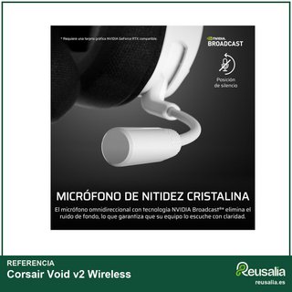 Corsair Void v2 Wireless auriculares gaming