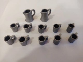 Playmobil Jarras y Tazas (12 piezas)
