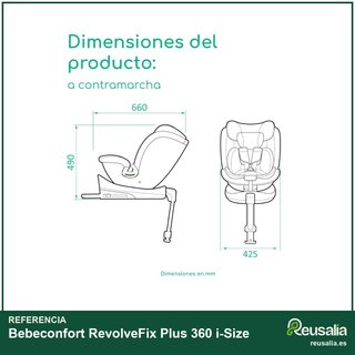 - Bebeconfort RevolveFix Plus 360 i-Size silla