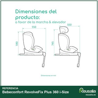 - Bebeconfort RevolveFix Plus 360 i-Size silla