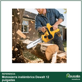 Motosierra inalámbrica Dewalt 12 pulgadas
