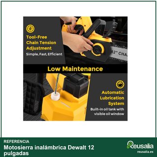 Motosierra inalámbrica Dewalt 12 pulgadas
