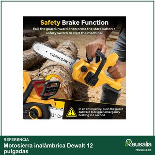 Motosierra inalámbrica Dewalt 12 pulgadas