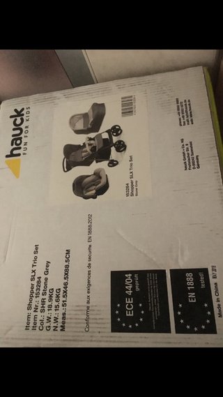 Cochecito ideal bebé marca HAUCK (sin silla coche)