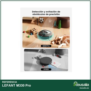 LEFANT M330 Pro robot aspirador fregasuelos