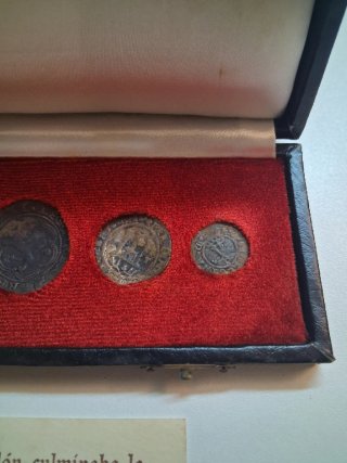 Estuche copias Monedas Reyes Católicos Conmemorati