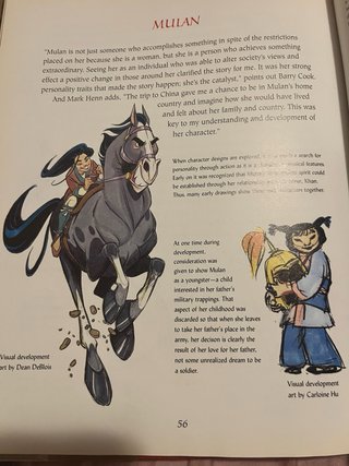 Mulan special collector edition disney libro/books