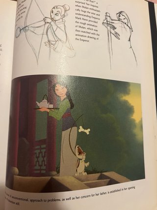 Mulan special collector edition disney libro/books