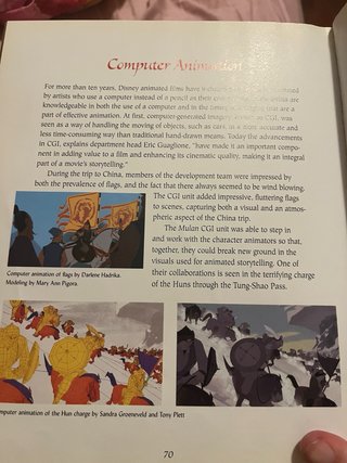 Mulan special collector edition disney libro/books