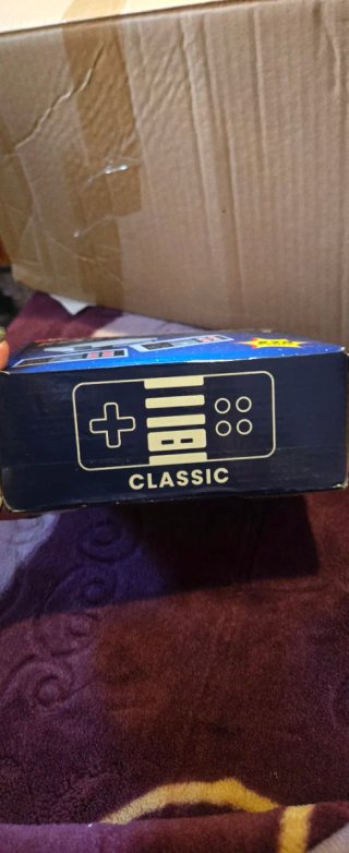 Consola Retro Nueva Gris y Blanca
