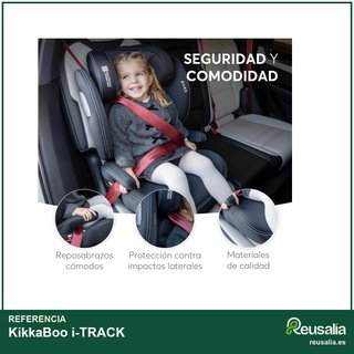 KikkaBoo i-TRACK silla coche seguridad infantil