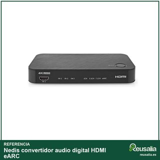 Nedis convertidor audio digital HDMI eARC