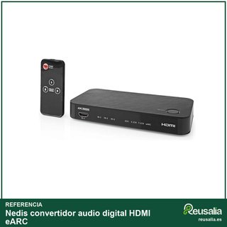 Nedis convertidor audio digital HDMI eARC